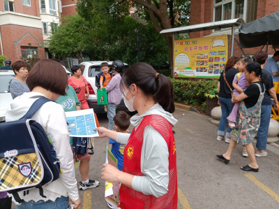 沁雅社区：开展健康饮食知识宣传