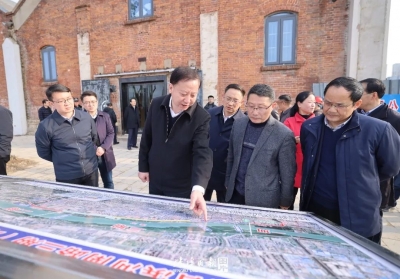 黄晓武调研文化传承发展、历史文化街区建设等工作