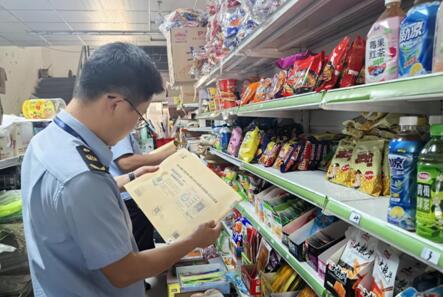 蚌埠市高新区开展“护苗”专项行动暨六一节前校园周边文化市场检查