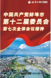 取得“七个新成效”，做到“七个走在前”！图解中共蚌埠市委十二届七次全会精神