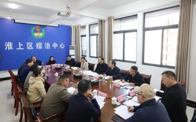 黄晓武到淮上区接访