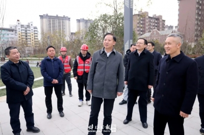 黄晓武在禹会区调研城市更新及滨河南路配套设施建设