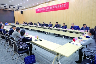 市政协委员分组讨论“两院”工作报告